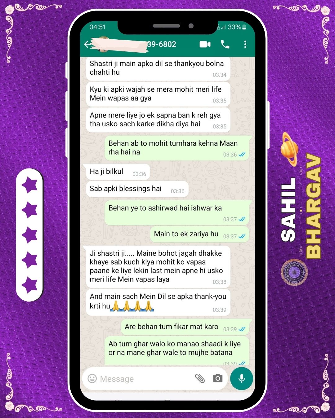 WhatsApp Review Ex Love Back