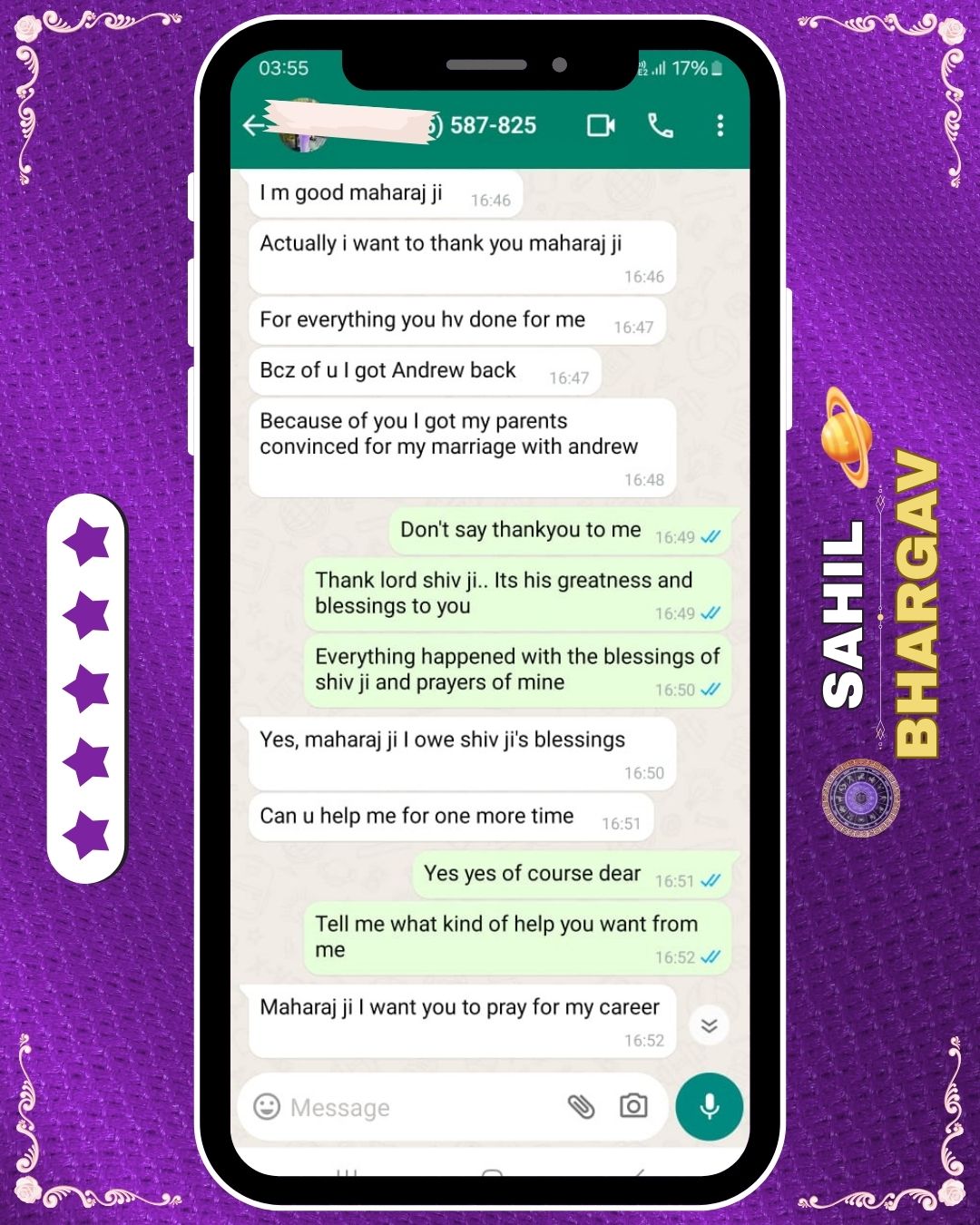 WhatsApp Review Husband Wife Dispute